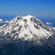 El volcán Rainier en Washington.